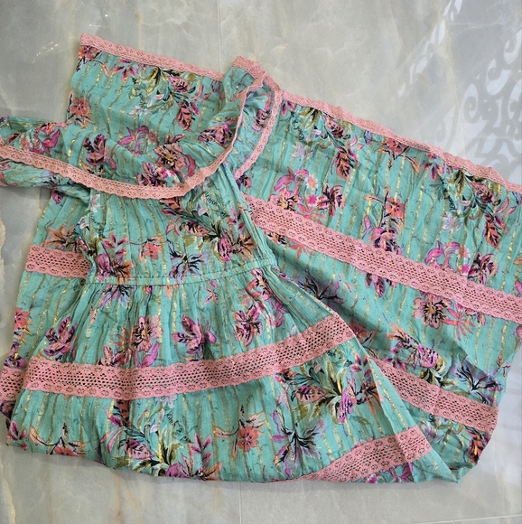 NWT Barok Paris tiered off shoulder dress - Picture 7 of 8